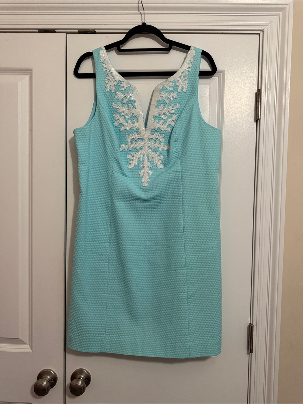 Lilly Pulitzer Gabby Shift Dress Seasalt Blue